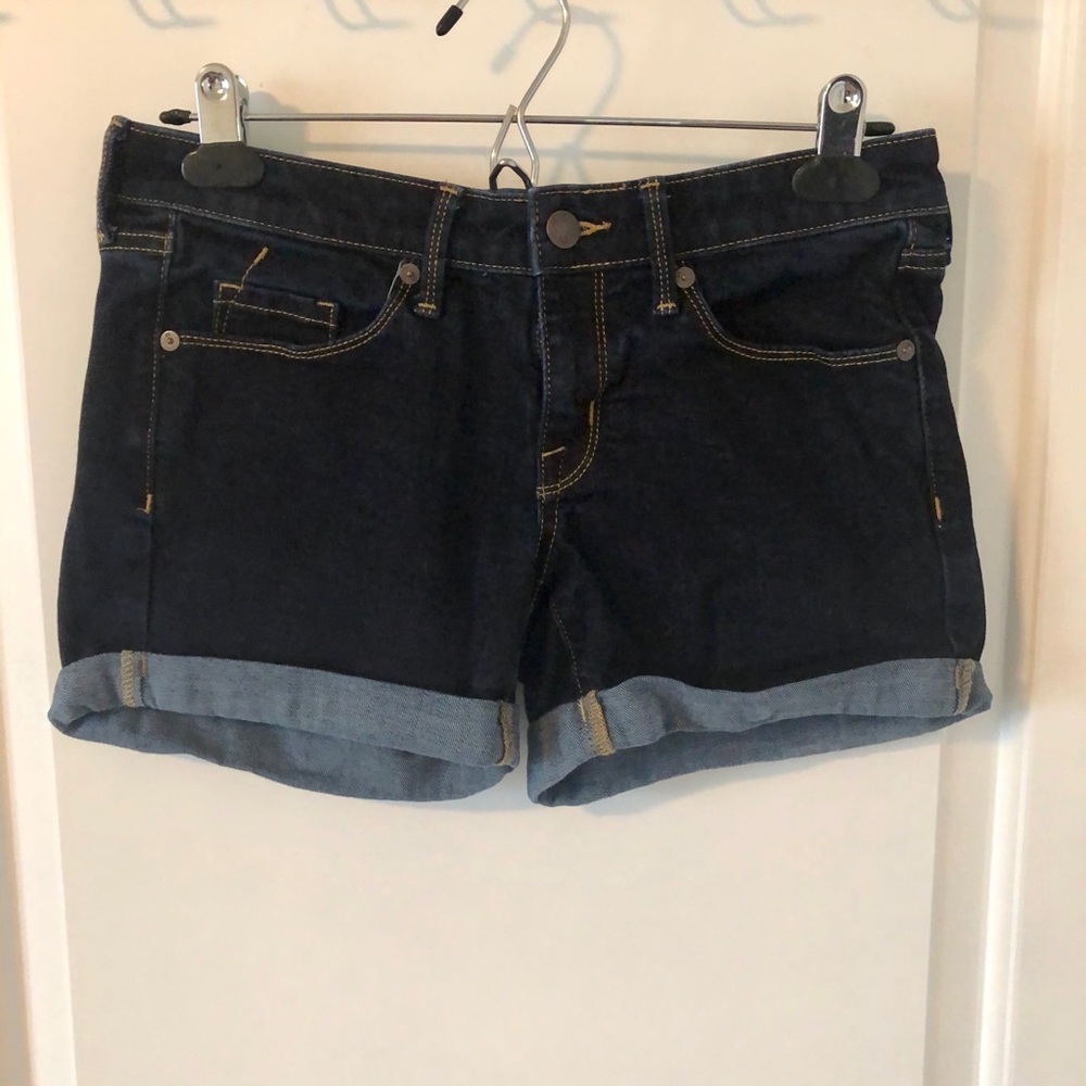 ❗️blue shorts mid-rise ❗️